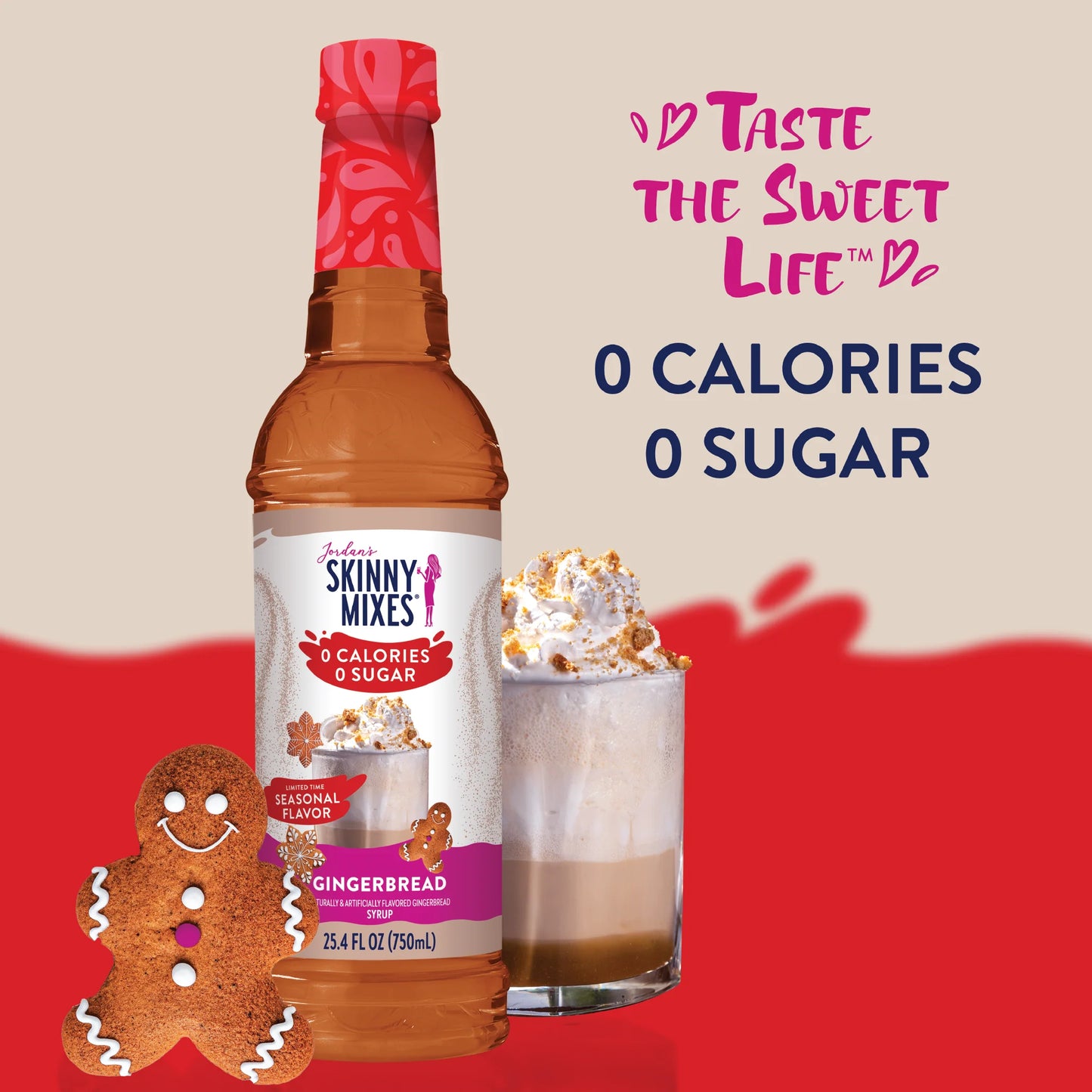 Sugar Free Gingerbread Latte Syrup