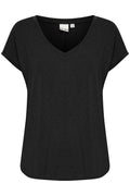 Not Thinking Too Hard Solid V-Neck Tee