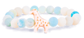 Fahlo Trek giraffe tracking bracelet, shown in one of two available colors