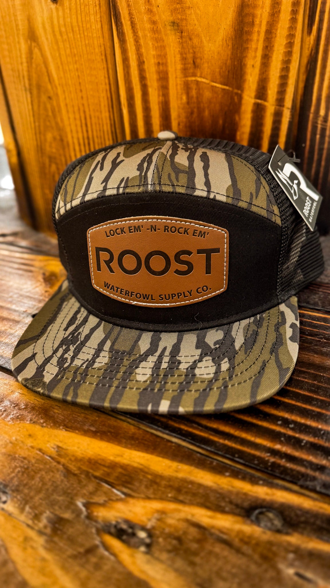 Mens Roost Black Bottomland Hat