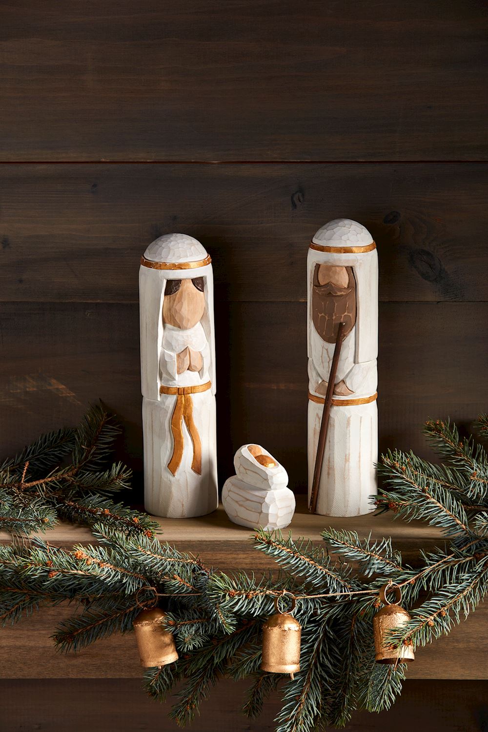 Nativity Carved Sitters Set