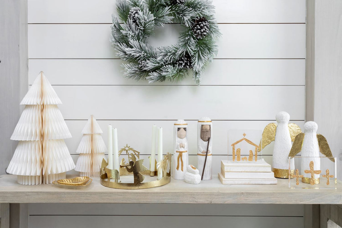 Nativity Carved Sitters Set