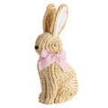 Bow Woven Bunny Sitter