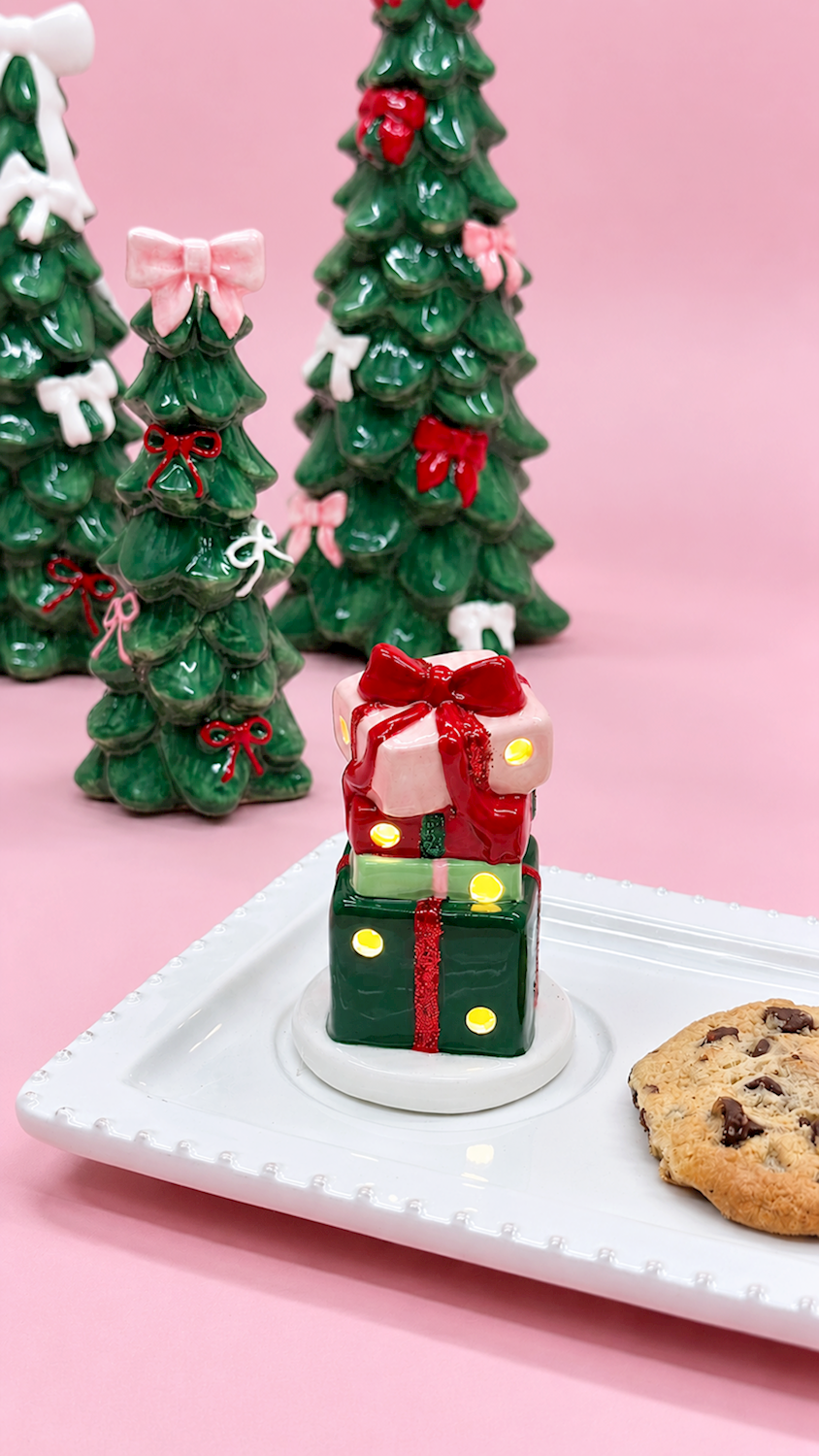 Led Xmas Present Sitter