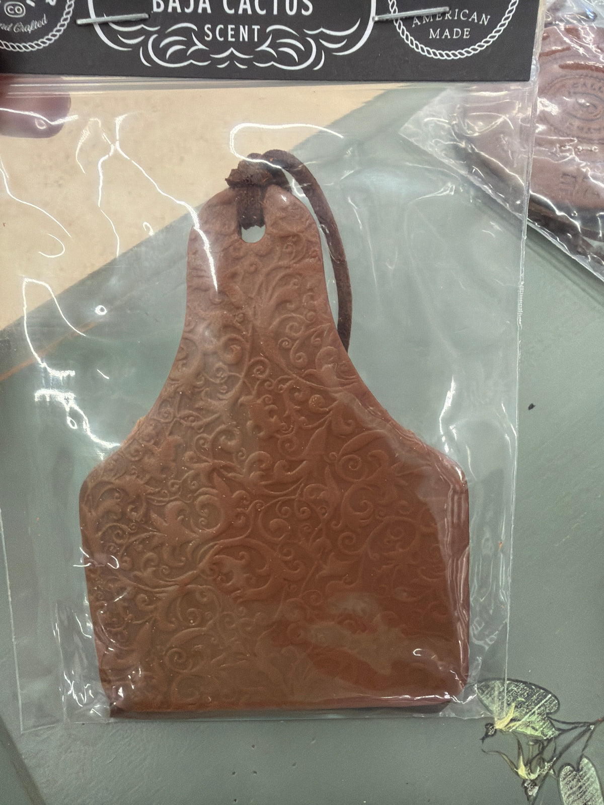 Baja Cactus Leather Freshie | 7 Styles