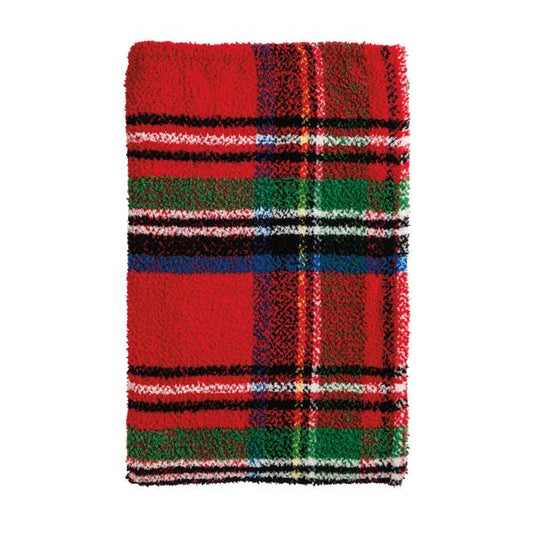 Plaid Tartan Chenille Blanket -2 Colors