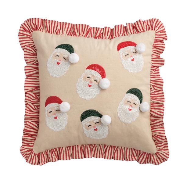 Christmas Sequin Pillow -3 Colors