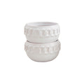 Tidbit bowl set, shown in one of two available styles
