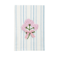 Flower Embroidered Towel