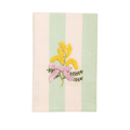 Flower Embroidered Towel