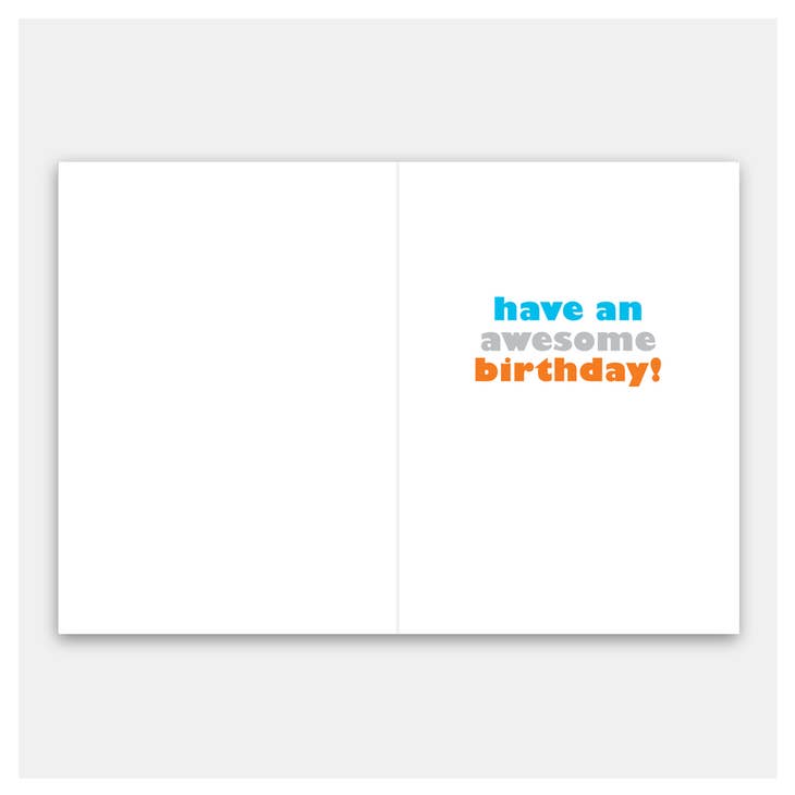 Boom Box- Birthday Card