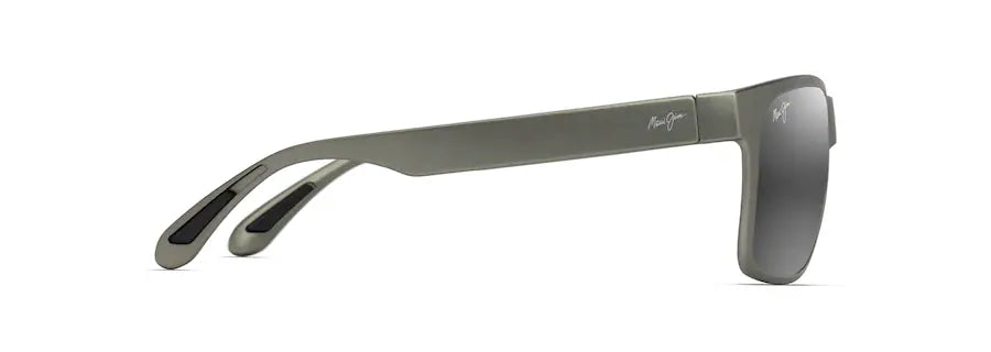 Red Sands Polarized Matte Greyish Green Maui Jim Sunglasses