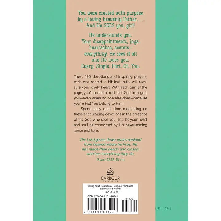 Seen: Devotions To Cultivate A Teen Girl's Faith