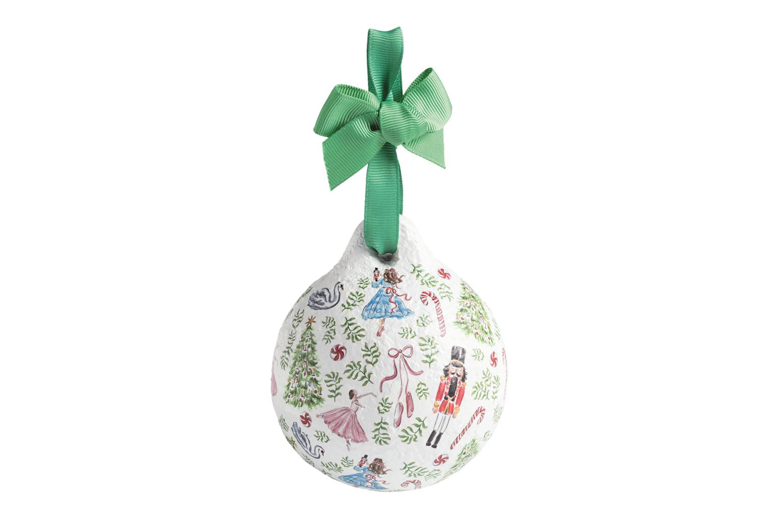 Mud Pie Nutcracker Papier-Mâché Christmas Ornament - 4 Designs