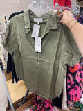 Benning Poplin Black Iris Blouse