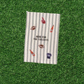 Football Embroidered Hand Towel