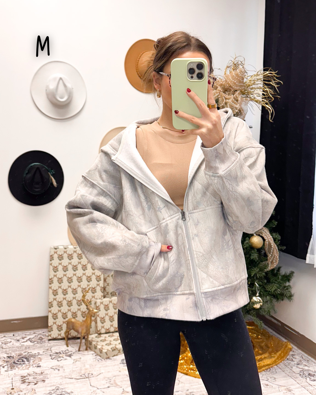 Snug Season Camo Zip Jacket