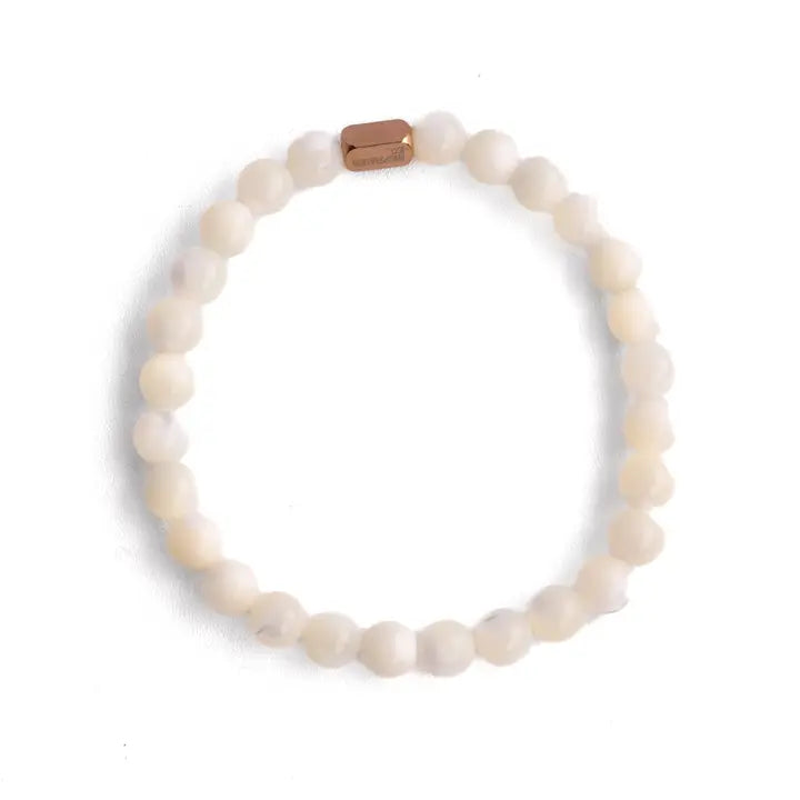 The Inspiration Company Genuine Stone Accent Bracelet | 6 Colors