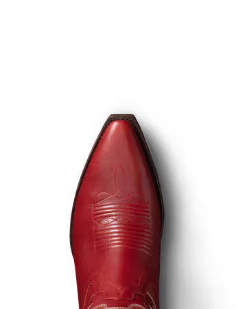 The Annie Scarlet Cowhide Women's Boot by Tecovas