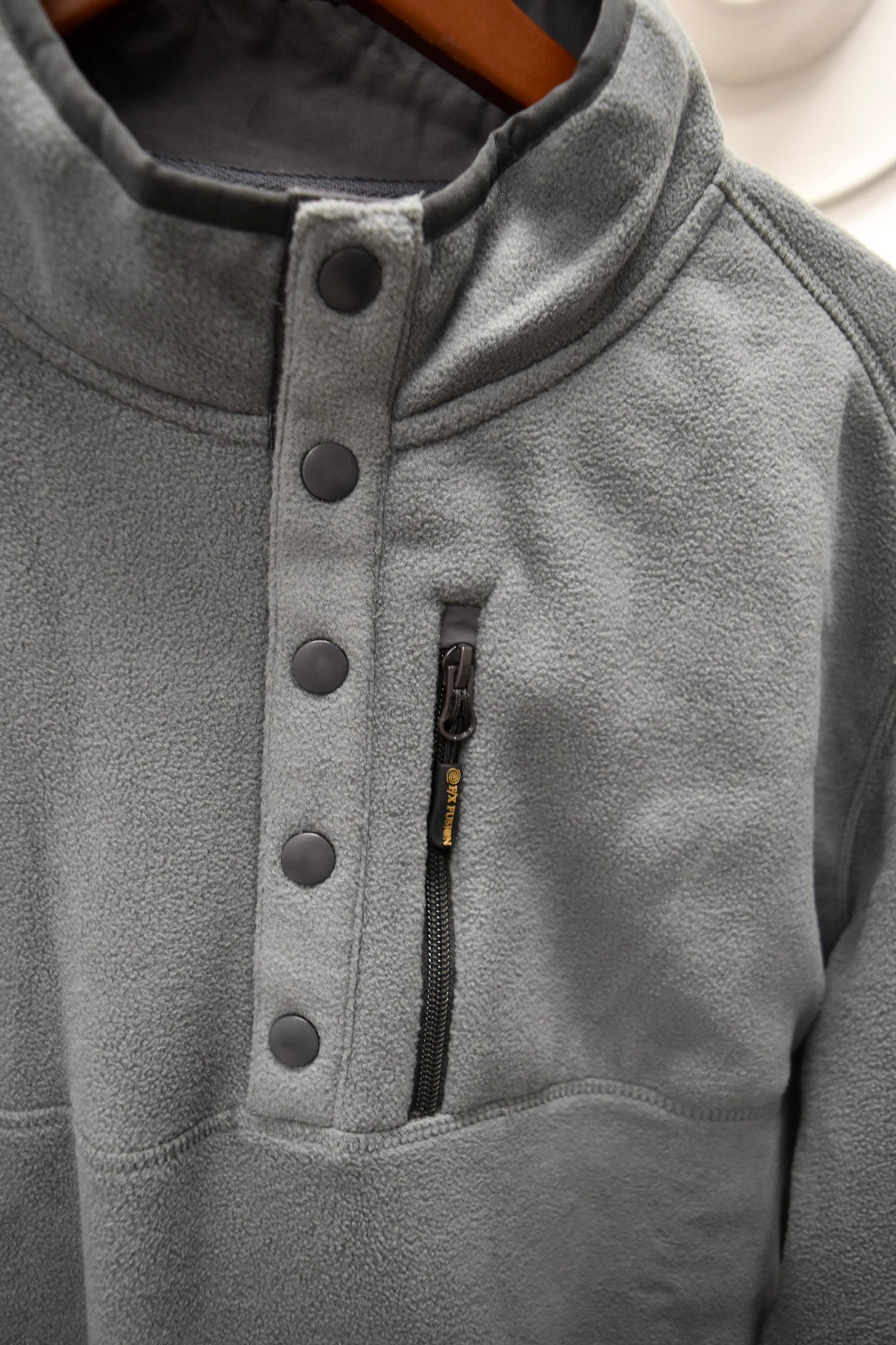 FX Fusion Men's Mock Fleece 1/4 Snap Pullover - 3 Colors