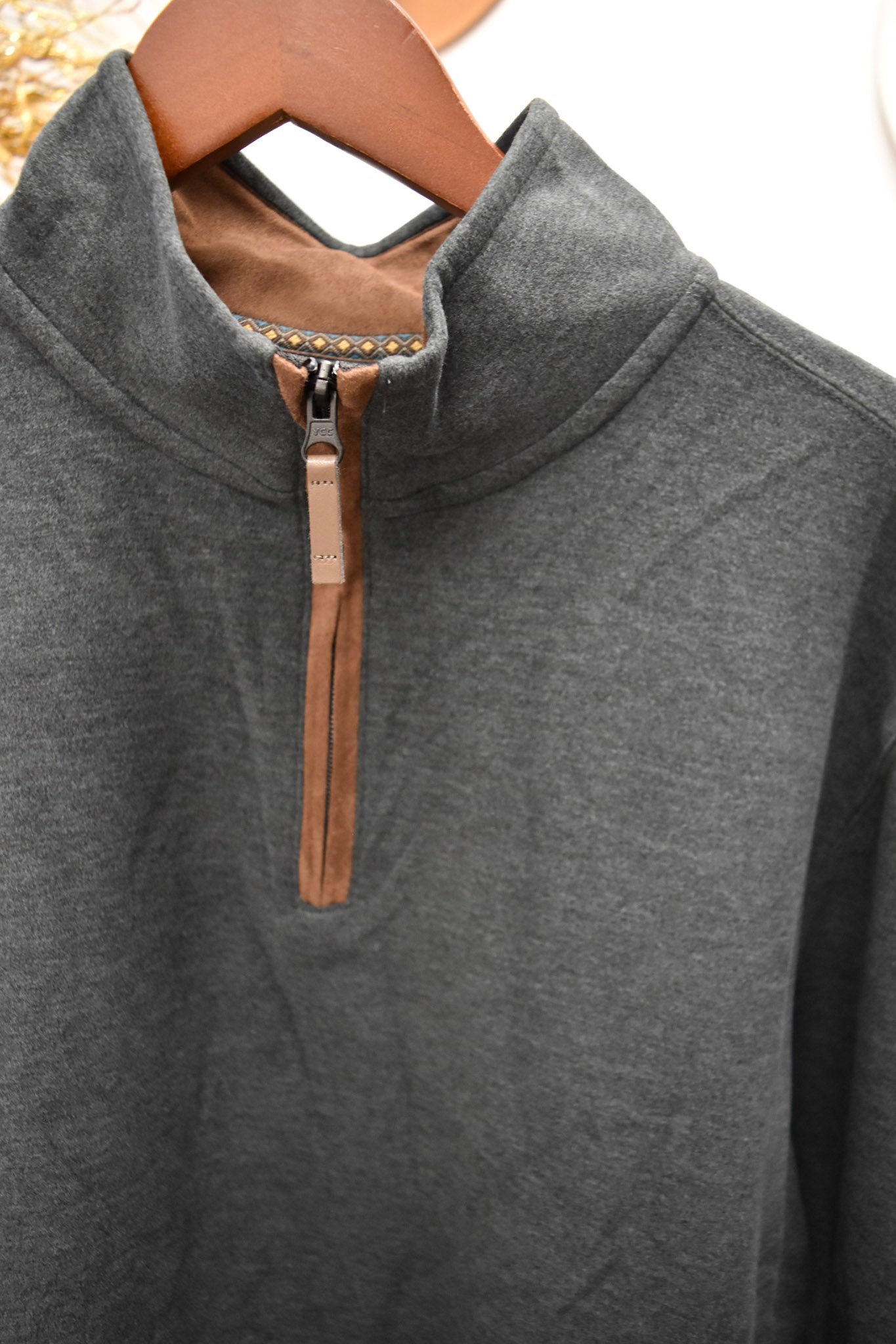 FX Fusion Men's Cashmere Soft Touch 1/4 Zip - 3 Colors