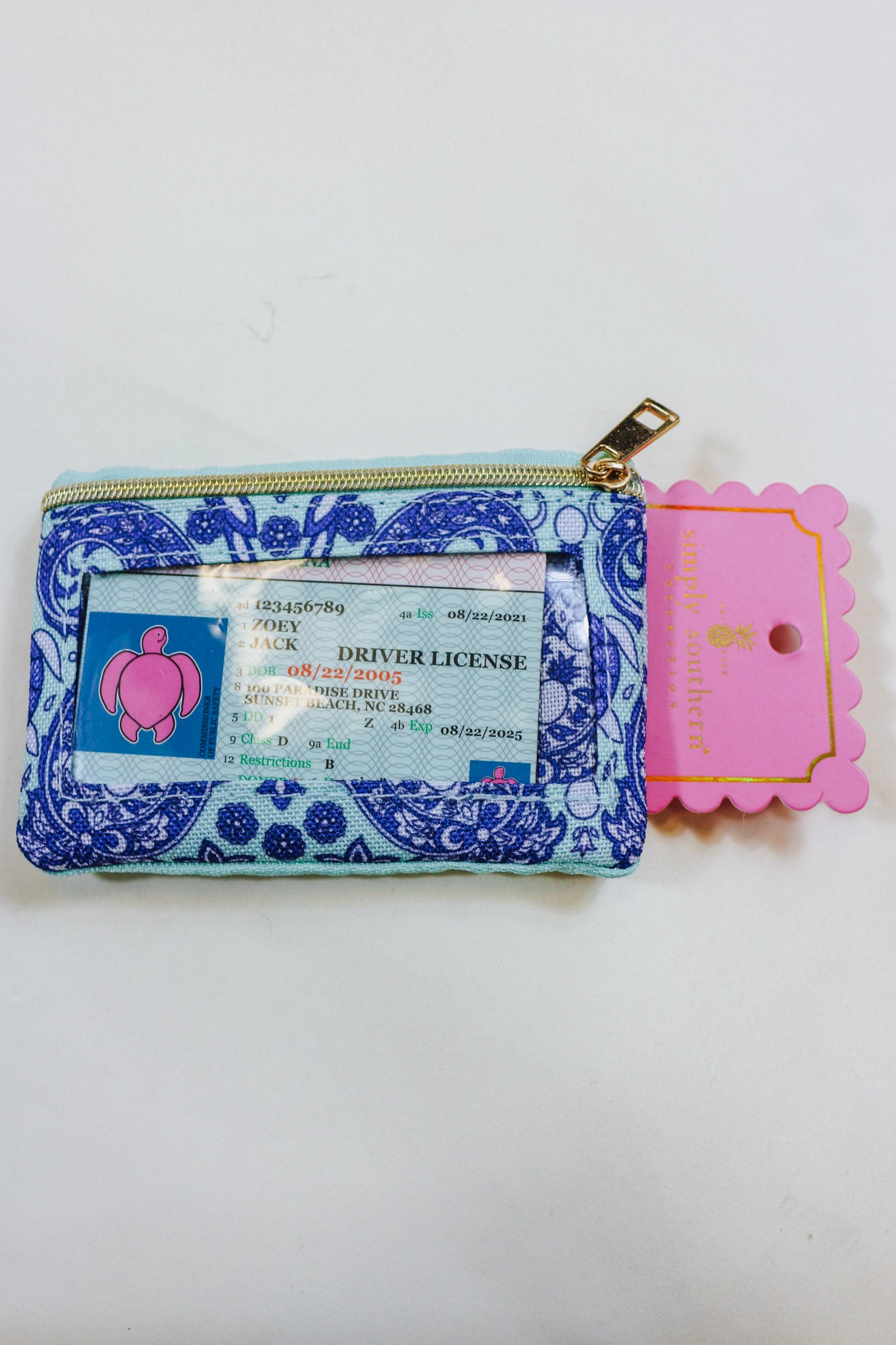 Simply Southern Mini Zip Wallets -6 Colors