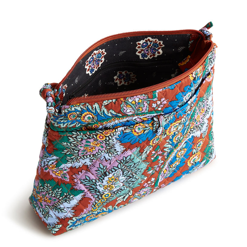 Vera Bradley Original Hipster- Flowers & Feathers