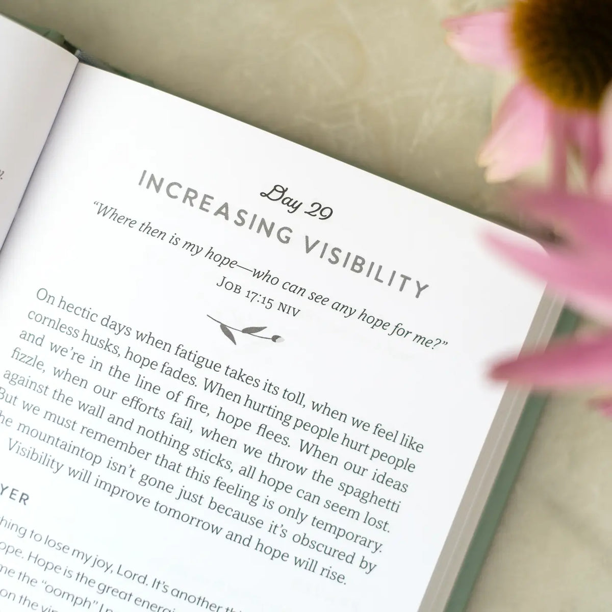 One Devotion a Day for Women, open to Day 29 Increasing Visibility