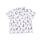 Angel Dear Cowboy Boots Polo with Casual Shorts
