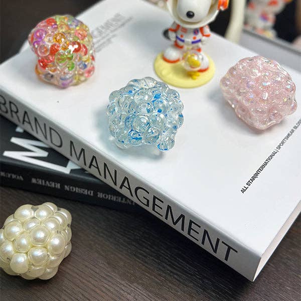 Crunch and Squish Crunchy Squishy Stress Ball Fidget Toy, Color Ships Assorted
