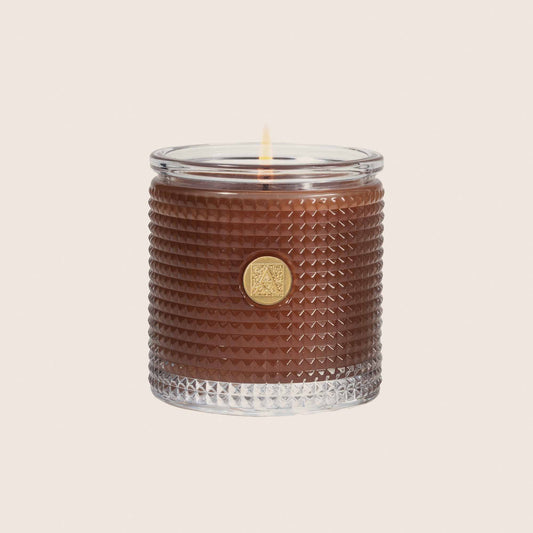 Cinnamon Cider - Textured 6oz Glass Candle