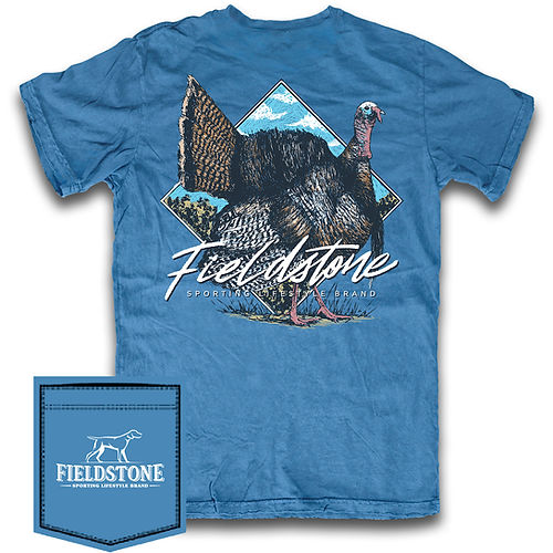 Men's Fieldstone Strutter Tee- Royal