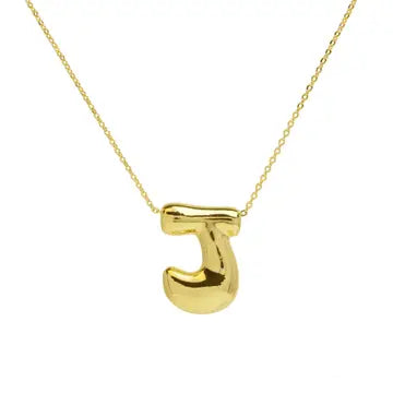 Initial Waterdrop Necklace - Gold or Silver