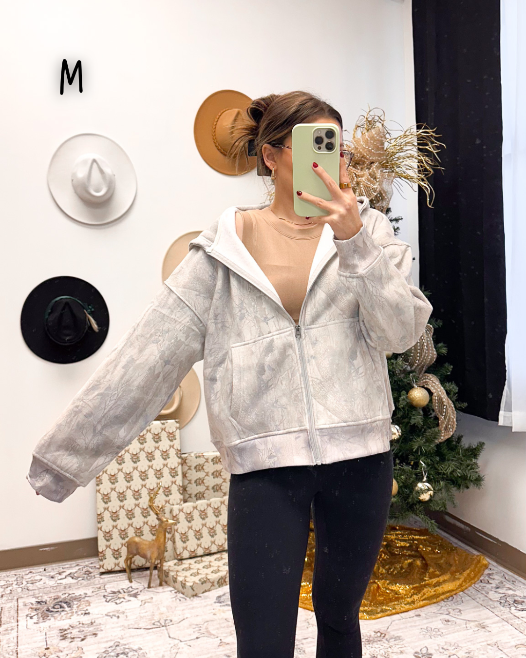 Snug Season Camo Zip Jacket