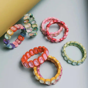 Water Resistant Billie Beaded Bracelet -4 Colors