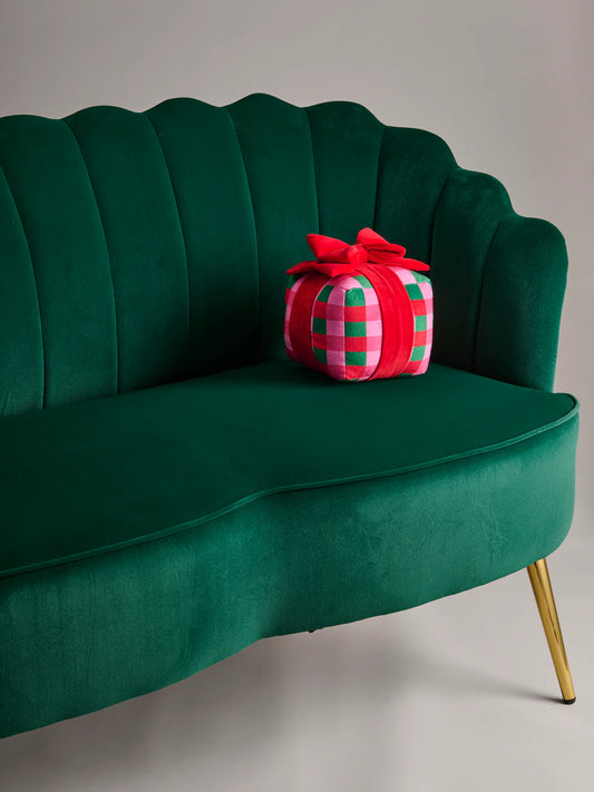 Gift Box Christmas Throw Pillows -2 Colors
