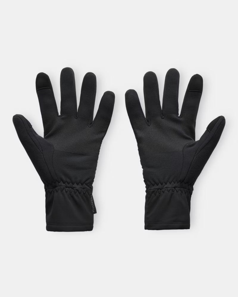 Under Armour Men's UA Storm Fleece Gloves in Black and Castlerock