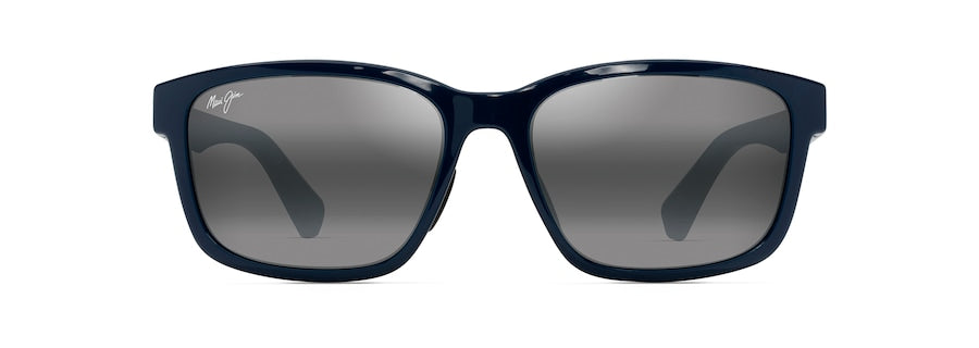 Maui Jim Lehiwa Asian Fit Sunglass- Shiny Blue Grey