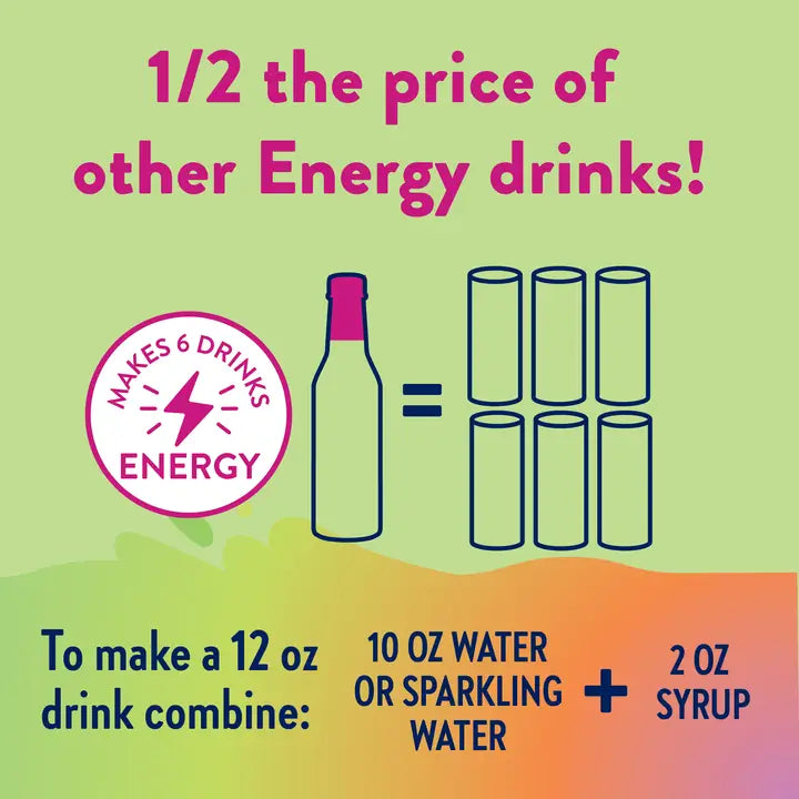 Sugar Free Wild Berry Energy Syrup