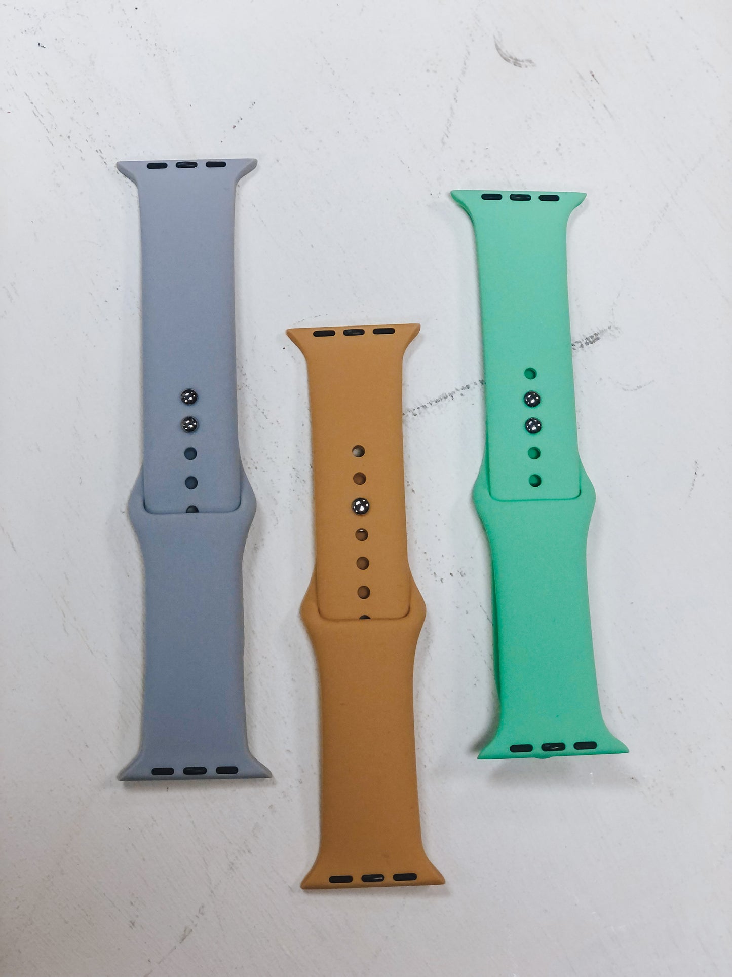 Solid Silicone Bands For Apple Watch