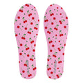 No-show flat socks, shown in one of three available colors