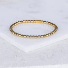 The Inspiration Company Genuine Stone Accent Bracelet | 6 Colors