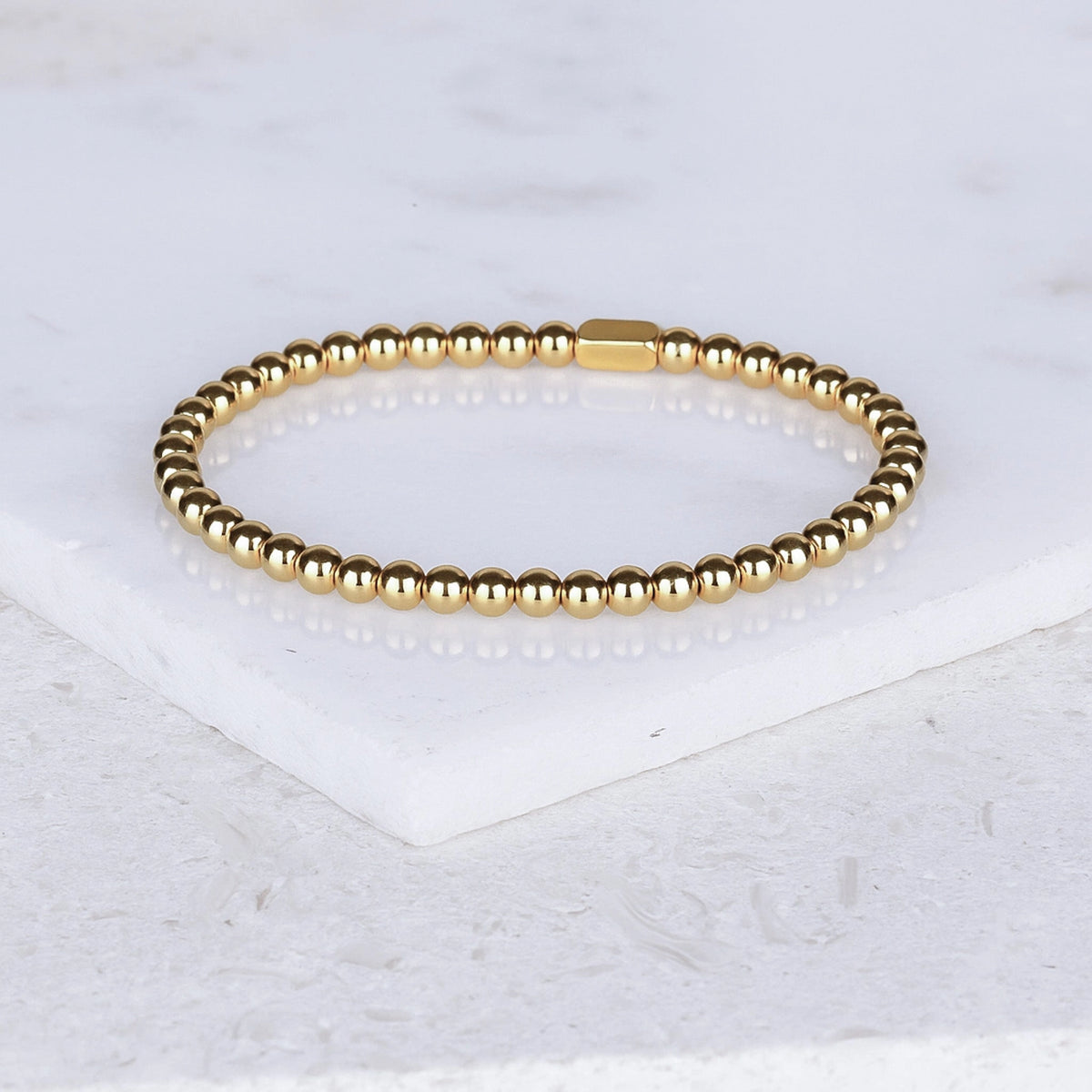 The Inspiration Company Genuine Stone Accent Bracelet | 6 Colors