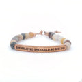 She Believed She Could So She Did Bracelet