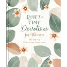 Quiet-Time Devotions for Women, leaf and flower front cover