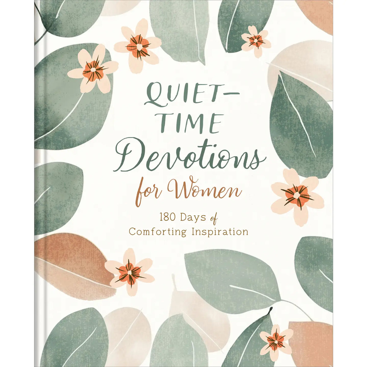 Quiet-Time Devotions for Women, leaf and flower front cover