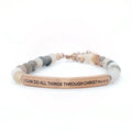 I Can Do All Things Through Christ Phil 4:13 Bracelet