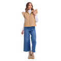 Hustle Habits Pink Puffer Vest