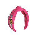 Mud Pie Holiday Beaded Headband