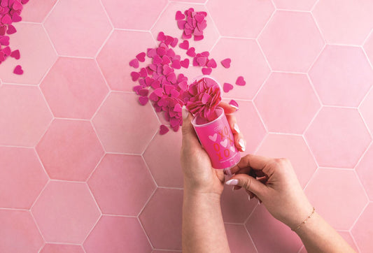 Valentine's Bath Confetti Poppers -4 Styles